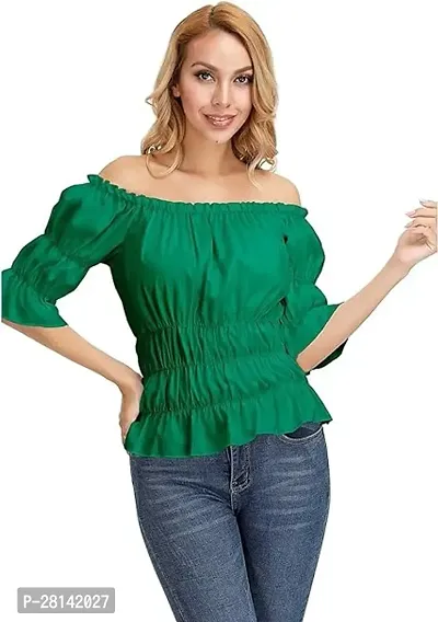 Full Sleeves Solid Women Top-thumb0