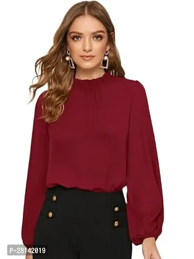 Full Sleeves Solid Women Top