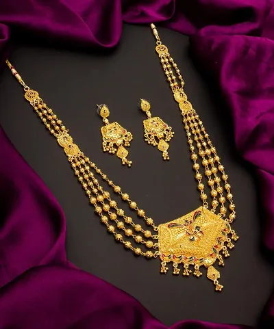 Elegant Alloy Jewellery Set for Women