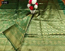 FASHION WRAP Kanjivaram Banarasi Silk Saree For Wedding, Partywear, Festivals or Any Occasion-thumb2