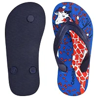 Stylish Blue Rubber  Slippers For Men-thumb1