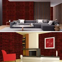 DOODAD Coliseum Bricks Wallpaper Stickers for Home, Bedroom Wall Paper for Door, self Adhesive PVC roll for Vinyl Wallpaper for Walls X-Large Size Wallpapers for Home & Wall Stickers for Bedroom.-thumb2