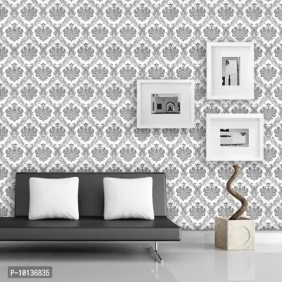 Wallmonks Vintage Mono Home Decor Items for Living Room, Room Decor Items for Bedroom, Wall Decoration Items for Living Room, Xtra-Large Wall Papers & Wall Stickers, Wallpapers for Home 45CMX1000CM-thumb5