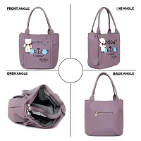 Blessing always Women Fashion Handbags Tote Stylish Ladies and Girls Handbag for Office Bag Ladies Travel Shoulder Tote for College Purple_Handbag_95-thumb3