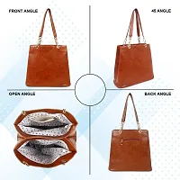 Stylish Fancy Faux Leather Handbags For Women-thumb3