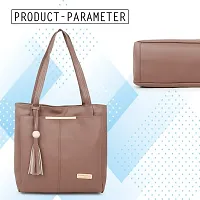 Stylish Fancy Faux Leather Handbags For Women-thumb2