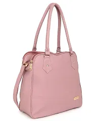 Blessing always Women Fashion Handbags Tote Stylish Ladies and Girls Handbag for Office Bag Ladies Travel Shoulder Tote for College Sand Pink_Handbag_104-thumb4