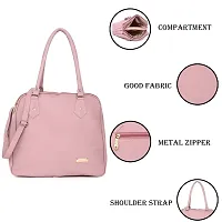 Stylish Fancy Faux Leather Handbags For Women-thumb2