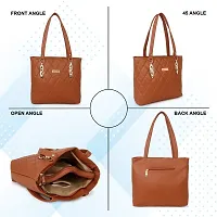 Stylish Fancy Faux Leather Handbags For Women-thumb3