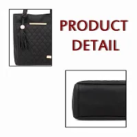 Blessing always Women Fashion Handbags Tote Stylish Ladies and Girls Handbag for Office Bag Ladies Travel Shoulder Tote for College Black_Handbag_41-thumb4