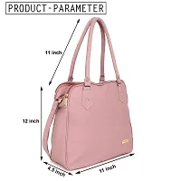 Blessing always Women Fashion Handbags Tote Stylish Ladies and Girls Handbag for Office Bag Ladies Travel Shoulder Tote for College Sand Pink_Handbag_104-thumb1