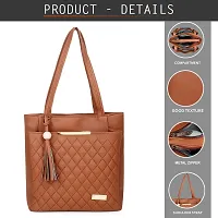 Blessing always Women Fashion Handbags Tote Stylish Ladies and Girls Handbag for Office Bag Ladies Travel Shoulder Tote for College Clay_Handbag_42-thumb1