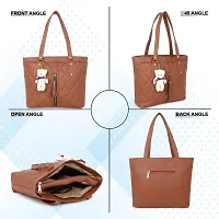 Stylish Fancy Faux Leather Handbags For Women-thumb4