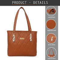 Stylish Fancy Faux Leather Handbags For Women-thumb1