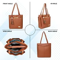 Stylish Fancy Faux Leather Handbags For Women-thumb3