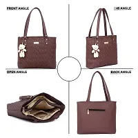 Stylish Fancy Faux Leather Handbags For Women-thumb3