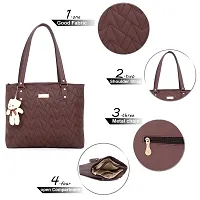 Stylish Fancy Faux Leather Handbags For Women-thumb1