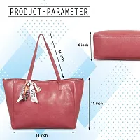 Blessing always Women Fashion Handbags Tote Purses Stylish Ladies Women and Girls Handbag for Office Bag Ladies Travel Shoulder Bag Dirty Pink_Handbag_51-thumb3