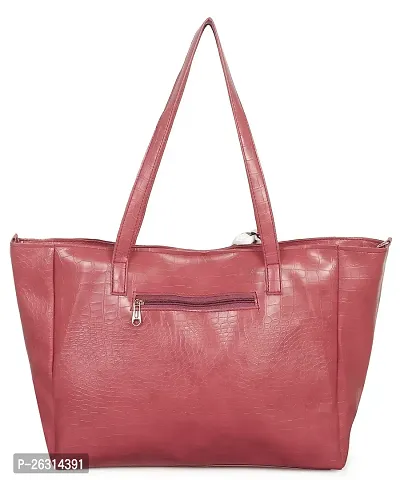 Blessing always Women Fashion Handbags Tote Purses Stylish Ladies Women and Girls Handbag for Office Bag Ladies Travel Shoulder Bag Dirty Pink_Handbag_51-thumb5