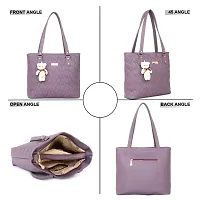 Blessing always Women Fashion Handbags Tote Stylish Ladies and Girls Handbag for Office Bag Ladies Travel Shoulder Tote for College Plum_Handbag_86-thumb3