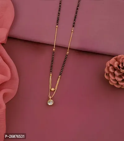 New Fashion Diamon Mangalsutra Gold Plated Mangalsutra For Women And Girls