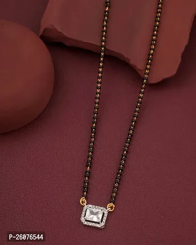 New Fashion Diamond Mangalsutra Gold Plated Mangalsutra For Women And Girls