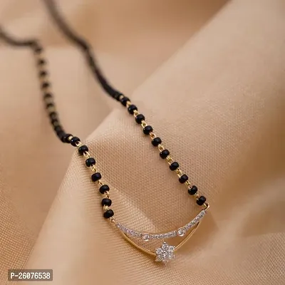 New Fashion Diamond Mangalsutra Gold Plated Mangalsutra For Women And Girls