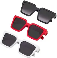 Fancy Men and Women Sunglasses for Casual Wear Pack of 3-thumb3