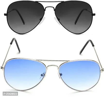 Fancy Men and Women Sunglasses for Casual Wear Pack of 2