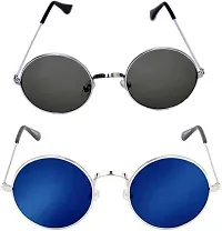 Fancy Men and Women Sunglasses for Casual Wear Pack of 2-thumb1