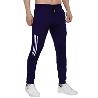 RIKSAW Track Pants for Mens/Joggers for Mens/Mens Lower Lycra Blend with 2 Side Pockets for Gym, Yoga, Exercise, Morning Walk, Sports (Pack of 2 Piece Only) (L, Navy and Light Grey)-thumb4