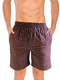 Men Multicolor Cotton Blend Boxer Shorts Pack of 5 (XXL, Multicolour)-thumb3