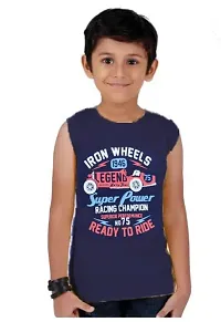 Boys Sleeveless T-Shirts Pack (5)-thumb3