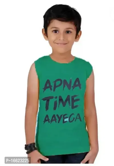 Boys Sleeveless T-Shirts Pack (5)-thumb2