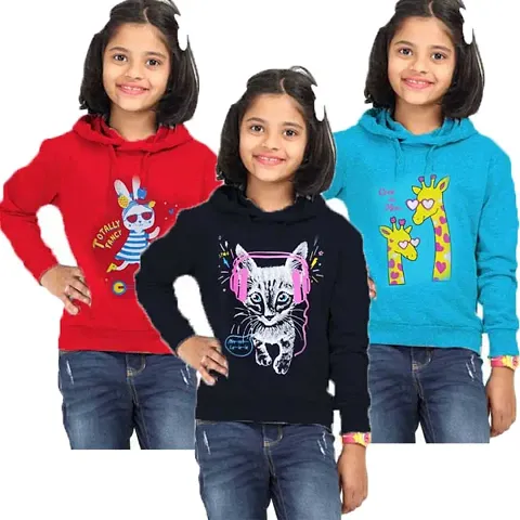 CRAZYON GIRLS HOODY T-SHIRTS