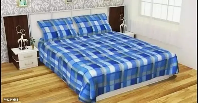 Stunning Heavy Winter Warm Woolen Bedsheet(1 Bedsheets, 2 Pillow covers).-thumb0