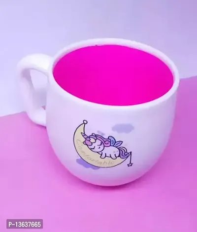 Beautiful Plastic Pink Mug