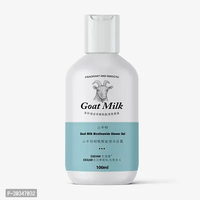 Goat Milk Skin Brightening Shower Gel For Men  Women (100 ml)-thumb0