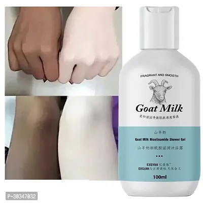 Goat Milk Skin Brightening Shower Gel For Men  Women (100 ml)-thumb3