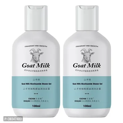 Goat Milk Whitening Morning Tonic Brightening Body Wash  100 ml (P{ack of 2))