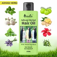 Adivasi Herbal Premium Quality, Hair Regrowth, Hair Fall Control Hair Oil 250ML-thumb2