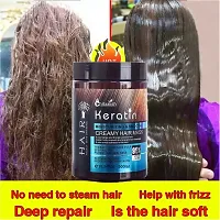 Keratin Cream Hair Mask, Moisturising  Smoothing for Dry Damaged Hair  (1000 ml)-thumb2