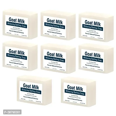 Goat Milk Organic Hand Made Melt  Pour Soap Base 100gm (Pack of 8)