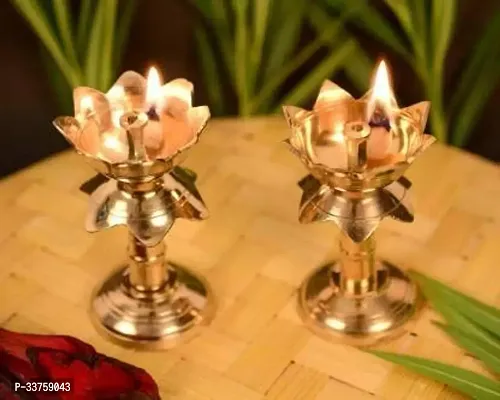 Decorative Diya for Home  Pack of 2-thumb0