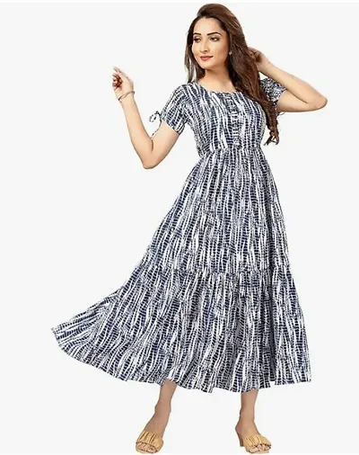 Fancy Viscose Rayon Gown For Women