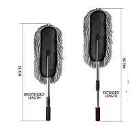 ppsmax Car Duster, Multipurpose Car Wash Brush with Extendable Handle-thumb1