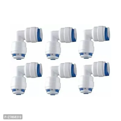 ppsmax  SOLUTION (Pack of 6) RO Elbow Connector Both Side Push Suited for All Type of RO Models Pipe Size-1/4 x 1/4 Solid Filter Cartridge  (0.05, Pack of 6)