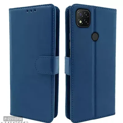 PPSMAX   Redmi 9 / Redmi 9C / Redmi 9 Activ / Redmi 10A / Poco C31 / 10A Sport Sport Flip Cover BLUE