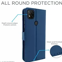 PPSMAX   Redmi 9 / Redmi 9C / Redmi 9 Activ / Redmi 10A / Poco C31 / 10A Sport Sport Flip Cover BLUE-thumb1