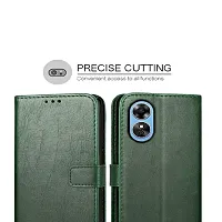 PPSMAX  Oppo A17 Flip Back Cover GREEN-thumb1